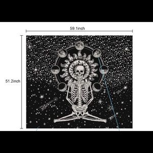 skeleton tapestry